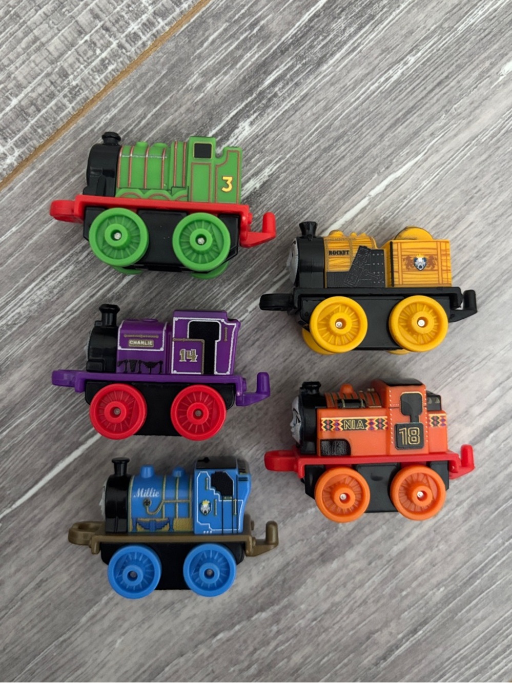 Lot of Thomas & Friends Classic Minis - Henry Stephen Millie Charlie Nia - Picture 2 of 6